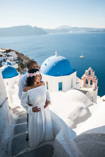Santorini photographers, Eva