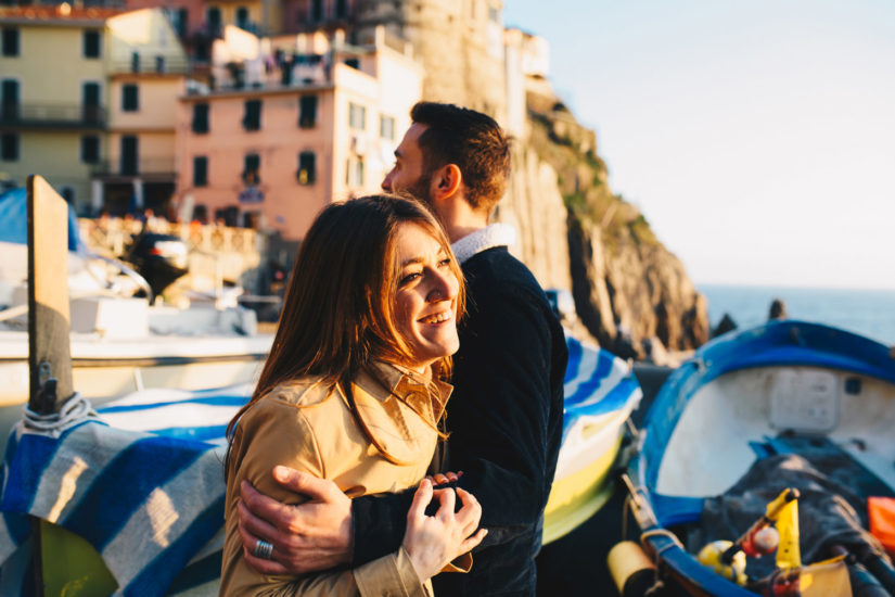 Ligurian Riviera photographers, Silvia and Davide