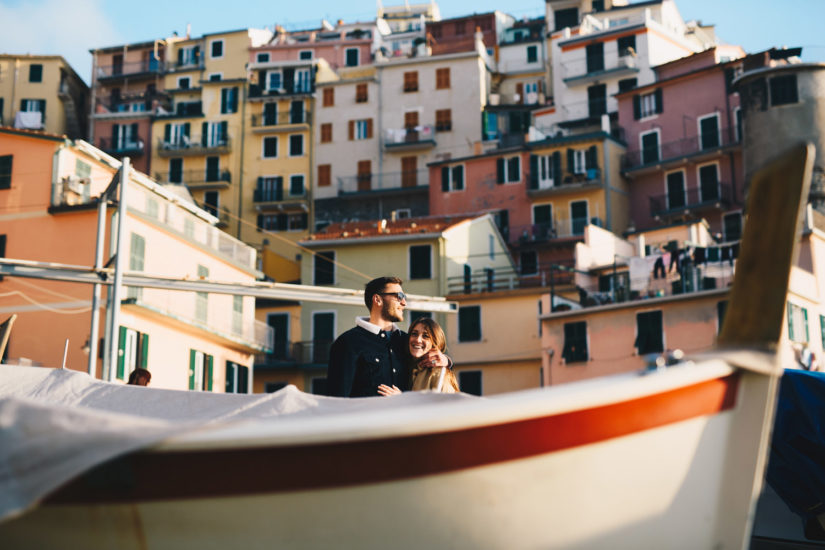 Ligurian Riviera photographers, Silvia and Davide