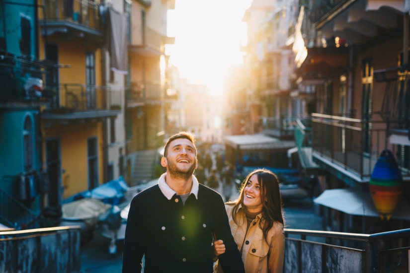 Ligurian Riviera photographers, Silvia and Davide
