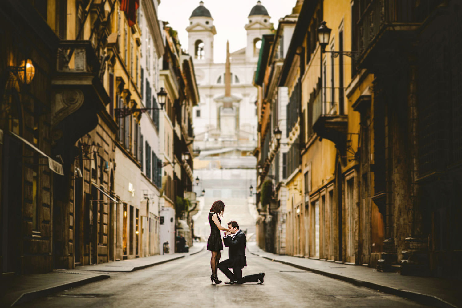 Breathtaking proposal photography in Europe